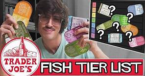 Trader Joe's Canned Fish Tier List! (Pt. 3) | Canned Fish Files Ep. 54