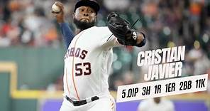 Cristian Javier Pitching Astros vs Orioles | 9/20/23 | MLB Highlights | 11 Strikeout Game
