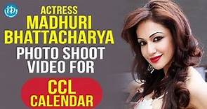 Actress Madhuri Bhattacharya Photo Shoot Video For CCL Calendar || iDream FilmNagar