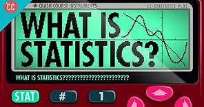 What Is Statistics: Crash Course Statistics #1