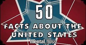 50 United States Facts Covering Each US State - mental_floss on YouTube (Ep.17)