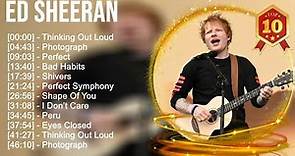Ed Sheeran Greatest Hits ~ Best Songs Music Hits Collection Top 10 Pop ...