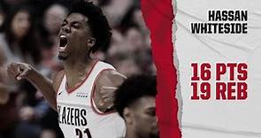 Hassan Whiteside (16 points, 19 rebounds) Highlights vs. Denver Nuggets | October 23, 2019