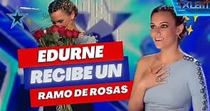 DAVID DE GEA sorprende a EDURNE con un RAMO de ROSAS | Inédito | Got Talent España