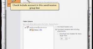 Get rid of outlook error code 0x800ccc90