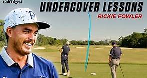 Inside A Rickie Fowler-Butch Harmon Range Session | Undercover Lessons | Golf Digest