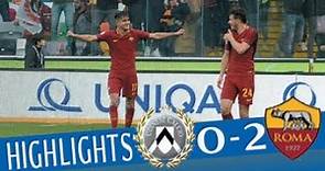 Udinese - Roma 0-2 - Highlights - Giornata 25 - Serie A TIM 2017/18