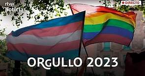 ORGULLO 2023: MANIFESTACIÓN LGBTIQ+ en MADRID l RTVE Noticias