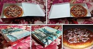 Pizza Box Tutorial | Super fast pizza box making | How to make a pizza box