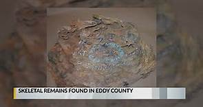 Skeletal remains found in Eddy County