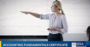 The Accounting Fundamentals Certificate
