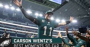 Carson Wentz's Best Plays So Far | Philadelphia Eagles