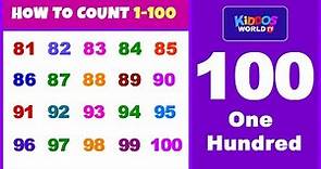 How to Count 1 to100 Chart - Learning Number Counting for Children