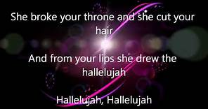 Alexandra Burke-Hallelujah-Lyrics