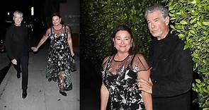 Pierce Brosnan and wife Keely Shaye Smith of 22 years are all smiles ...
