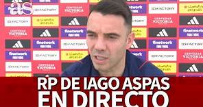 IAGO ASPAS en DIRECTO | Rueda de prensa ESPAÑA | Diario AS