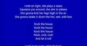 AC/DC - Rock The House (lyrics)