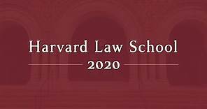 Harvard Law School 2020