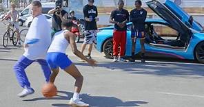 The Professor 1v1 vs Four Hoopers CAUGHT Talking Crazy then EXPOSED