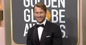 Glen Powell 2023 Golden Globes Arrivals