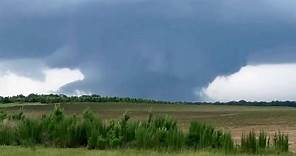 Tornado hits Perryton Texas amid severe weather outbreak in South