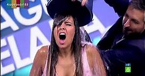 Cristina Pedroche se moja con el #IceBucketChallenge en 'Zapeando'