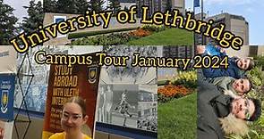 University of Lethbridge Campus Tour 2024 || New Student Orientation || UofL || Canada Life