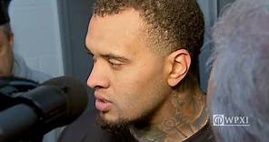 RAW: Pittsburgh Steelers Maurkice Pouncey talks possible suspension after brawl during Cleveland Bro