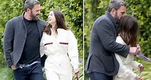 Ben Affleck And Ana de Armas Spend Easter Sunday Hugging And Kissing