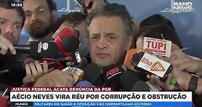 Aécio Neves vira réu por corrupção e obstrução