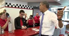 President Barack Obama Makes Surprise Visit