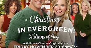 "Christmas in Evergreen: Tidings of Joy" on Hallmark Channel!