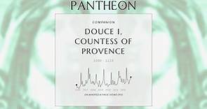 Douce I, Countess of Provence Biography - 12th-century French noblewoman