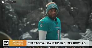 Dolphins Tua Tagovailoa stars in Super Bowl ad