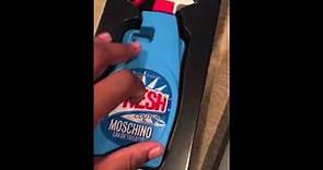 Moschino Spray Bottle IPhone Case