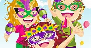 Mardi Gras Coloring Pages With Masks and Beads Free to Print | LoveToKnow