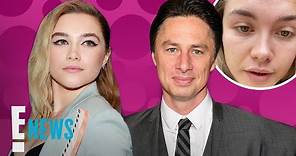 Florence Pugh Defends BF Zach Braff From Age Difference ''Abuse'' | E! News