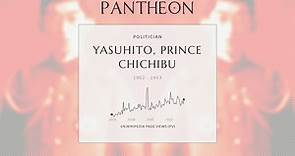 Yasuhito, Prince Chichibu Biography - Japanese prince