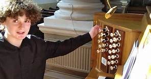 Hugh Walker Demonstrates the Willis Organ of St Mary's Church Bridgnorth