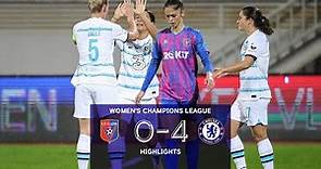 Vllaznia Femra 0-4 Chelsea Women | Women's Champions League Highlights