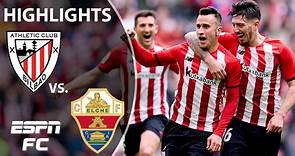 Athletic Club 2-1 home win vs. Elche | LaLiga Highlights | ESPN FC