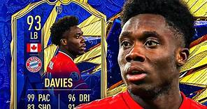 POSITION?... YES! 🤩 93 TOTY DAVIES PLAYER REVIEW! - FIFA 21 Ultimate Team