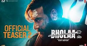 Bholaa Official Teaser 2 | Bholaa In 3D | Ajay Devgn | Tabu | Bhushan ...