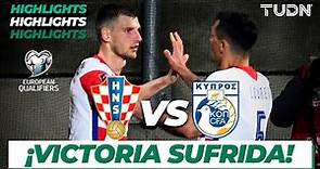 Highlights | Croacia vs Chipre | UEFA European Qualifiers 2021 | TUDN