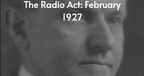 The Radio in America: 1920 to 1932