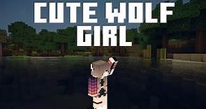 Free Cute Wolf Girl Minecraft Skin ⚡ Download & Install Links ⚡ Cute Wolf Girl