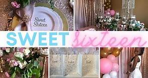 SUPER SWEET 16 BIRTHDAY PARTY IDEAS | EXCITING ANNOUNCEMENT| EVENT PLANNER