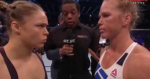 Holly Holm vs. Ronda Rousey - Full Fight