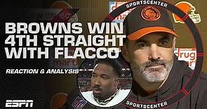 🚨 Cleveland Browns clinch playoff berth behind stellar Joe Flacco performance | SportsCenter