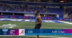 Jaylen Key runs official 4.60-second 40-yard dash at 2024 combine